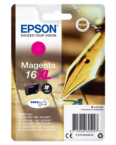 Epson 16 XL magenta ink cartridge
