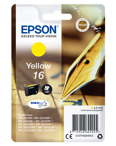 Epson 16 yellow ink cartridge