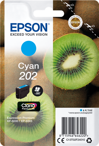 Epson 202 cyan ink cartridge