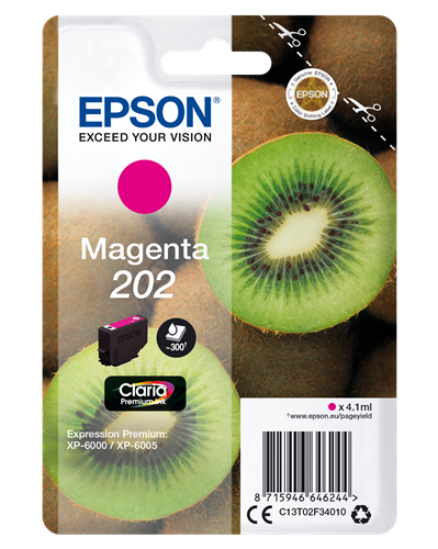 Epson 202 magenta ink cartridge