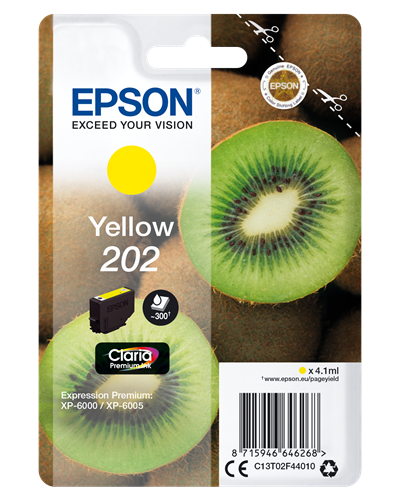 Epson 202 yellow ink cartridge