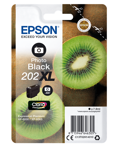 Epson 202XL Black (photo) ink cartridge