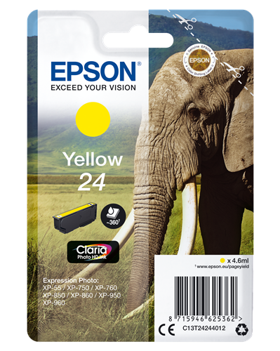 Epson 24 yellow ink cartridge