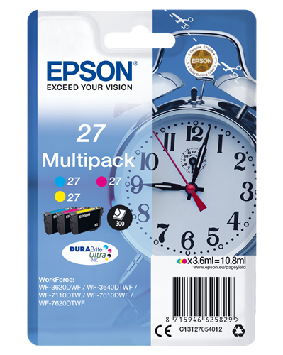 Epson 27 multipack cyan / magenta / yellow