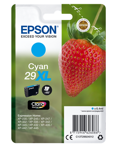 Epson 29 XL cyan ink cartridge