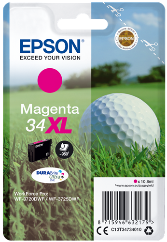 Epson 34 XL magenta ink cartridge