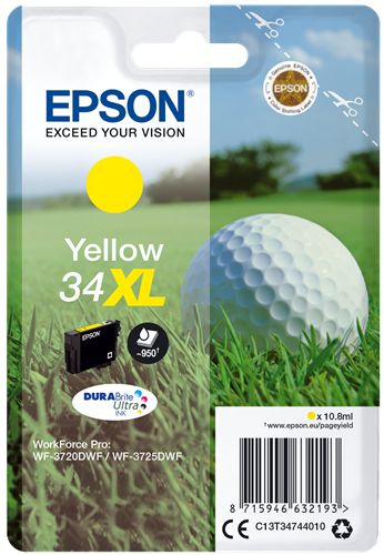 Epson 34 XL yellow ink cartridge