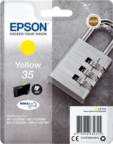 Epson 35 yellow ink cartridge