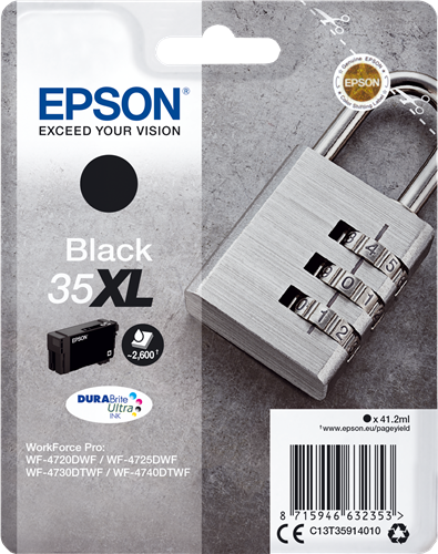 Epson 35XL black ink cartridge