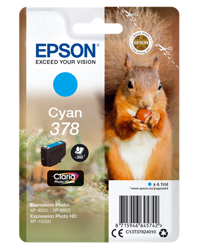 Epson 378 cyan ink cartridge