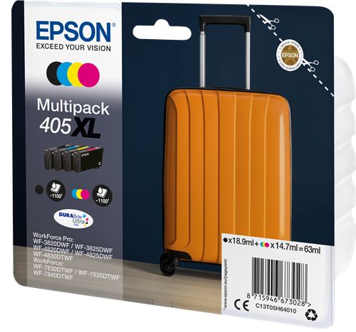 Epson 405XL multipack black / cyan / magenta / yellow