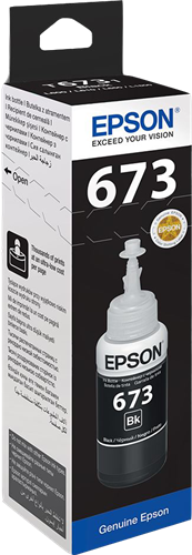 Epson 673 black ink cartridge