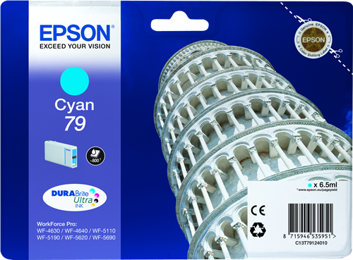 Epson 79 cyan ink cartridge