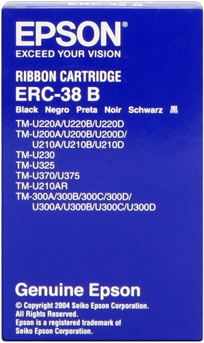 Epson ERC-38 B black ribbon