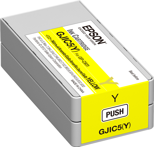 Epson GJIC5-Y yellow ink cartridge