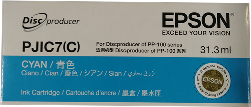 Epson PJIC7(C) cyan ink cartridge