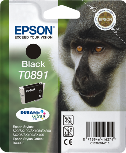 Epson T0891 black ink cartridge