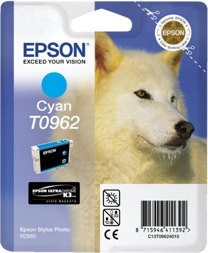 Epson T0962 cyan ink cartridge