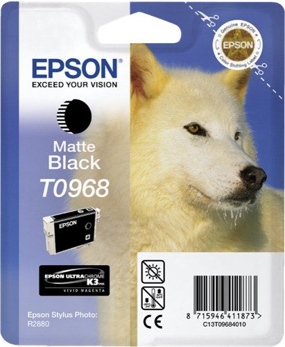 Epson T0968 Black (matt) ink cartridge