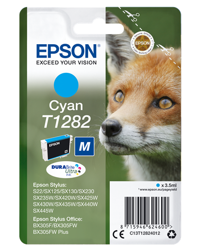 Epson T1282 cyan ink cartridge