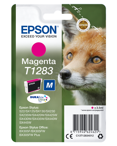 Epson T1283 magenta ink cartridge