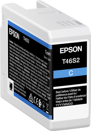 Epson T46S2 cyan ink cartridge