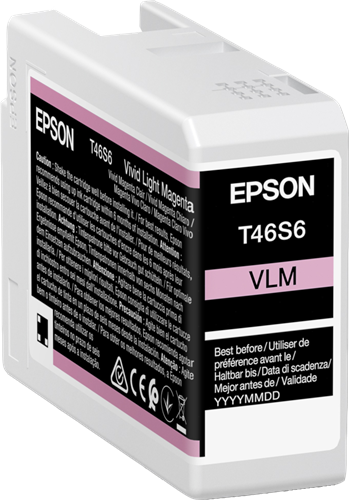 Epson T46S6 magenta (light) ink cartridge
