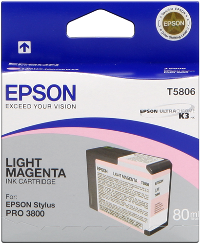 Epson T5806 magenta (light) ink cartridge
