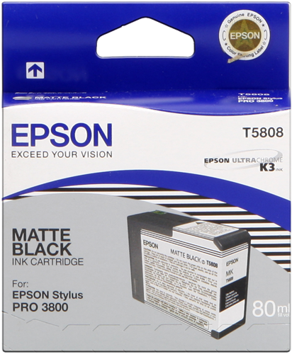 Epson T5808 Black (matt) ink cartridge