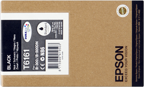 Epson T6161 black ink cartridge
