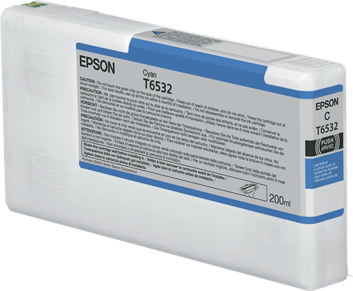 Epson T6532 cyan ink cartridge
