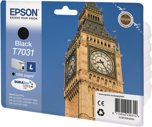 Epson T7031 black ink cartridge