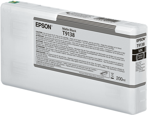 Epson T9138 Black (matt) ink cartridge