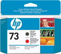 HP 73 printhead black / Red