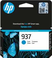 HP 937 cyan ink cartridge