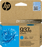HP 937e cyan ink cartridge