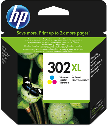 HP 302 XL more colours ink cartridge