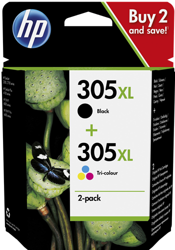 HP 305 XL multipack black / more colours
