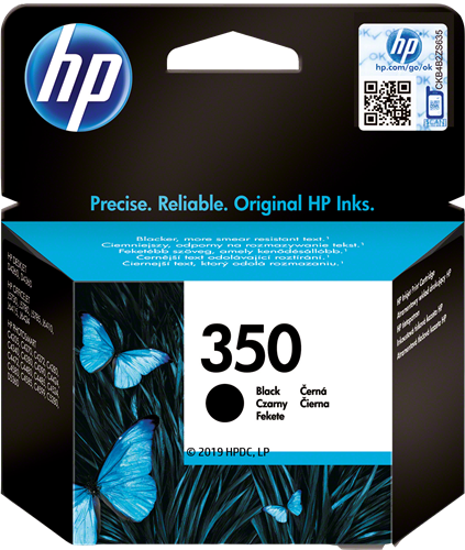 HP 350 black ink cartridge