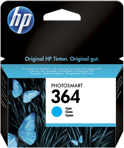 HP 364 cyan ink cartridge