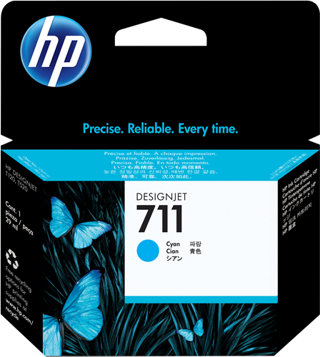 HP 711 cyan ink cartridge