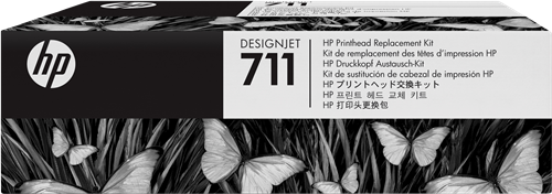 HP 711 printhead black / cyan / magenta / yellow