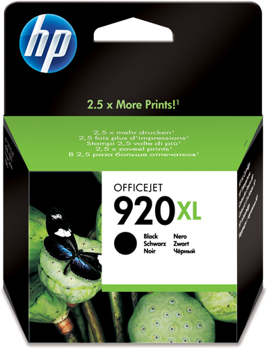 HP 920 XL black ink cartridge