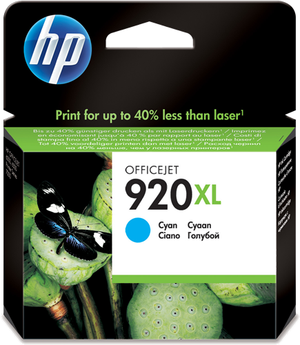HP 920 XL cyan ink cartridge