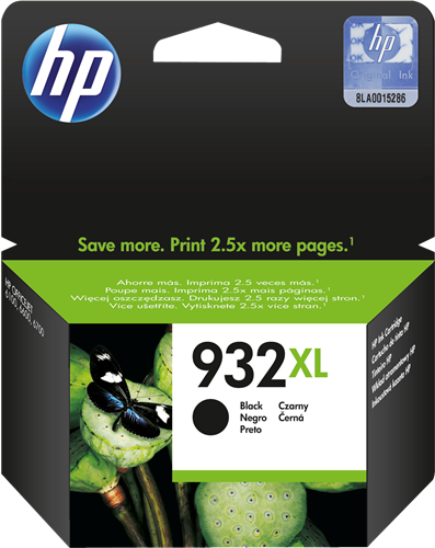 HP 932 XL black ink cartridge