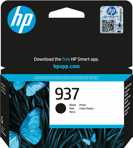 HP 937 black ink cartridge