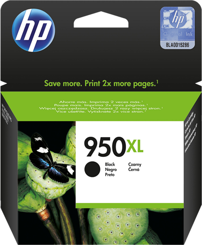 HP 950 XL black ink cartridge