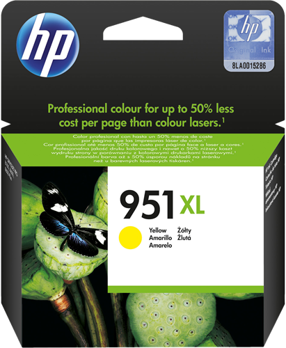 HP 951 XL yellow ink cartridge