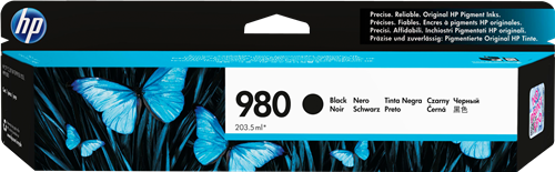 HP 980 black ink cartridge