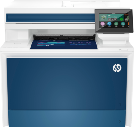HP Color LaserJet Pro MFP 4302fdn Multifunction Printer Blue / White